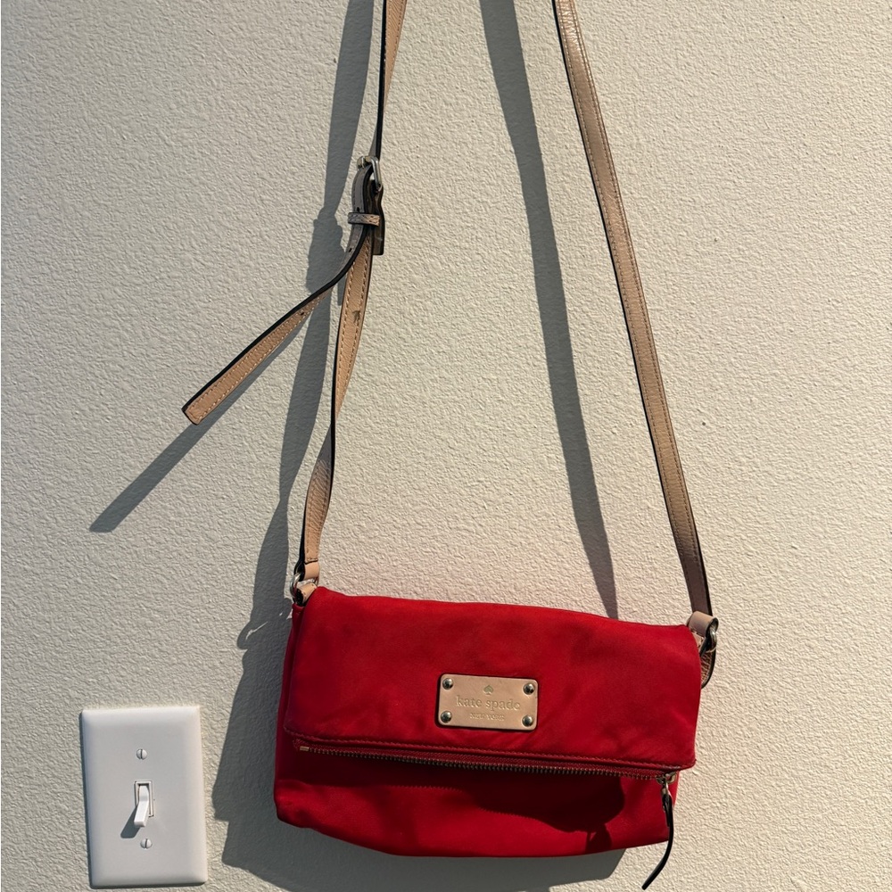 Kate Spade Cherry Red Crossbody Bag - Picture 6 of 8